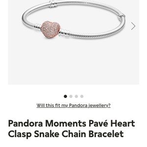 🎁PANDORA BRACELET! ♥️